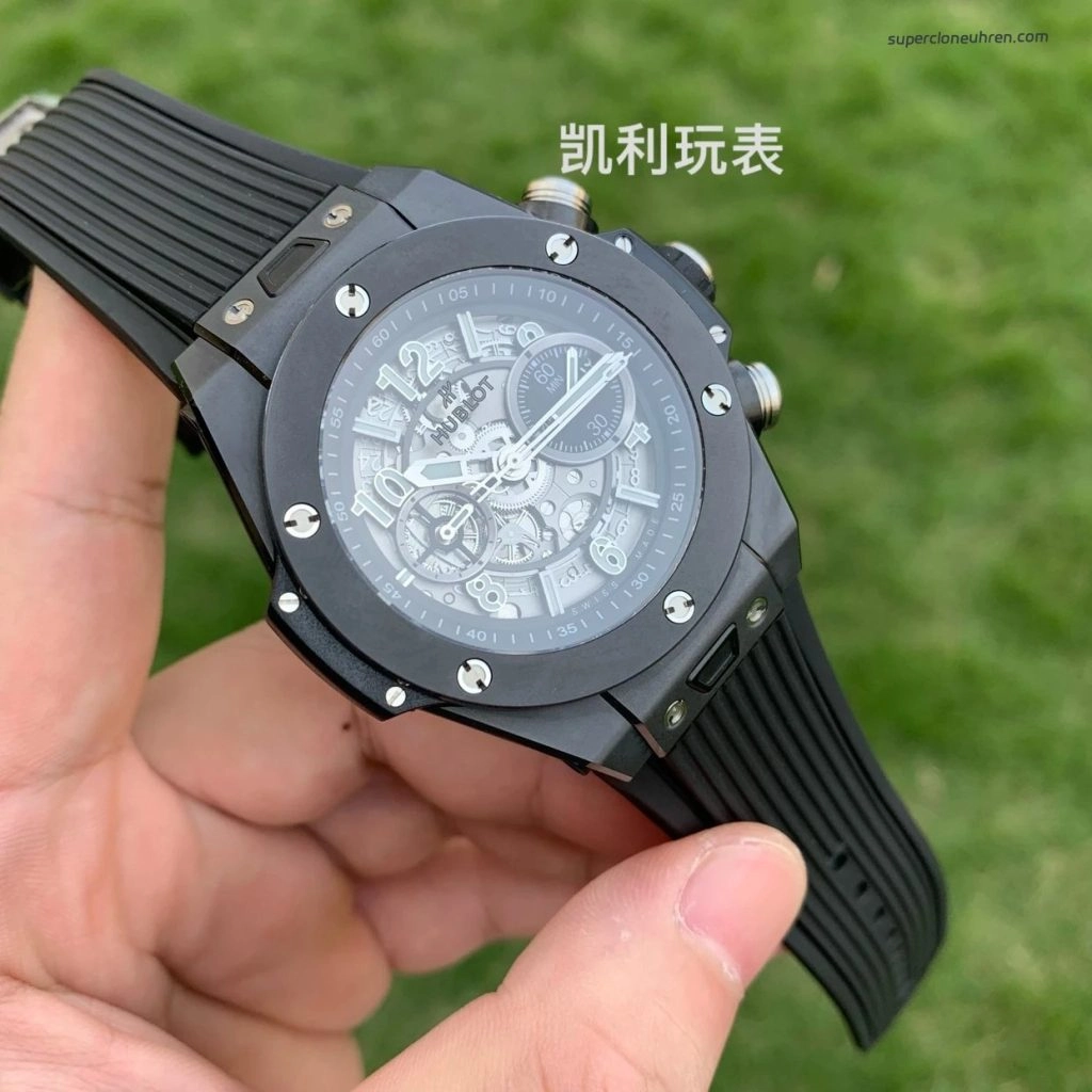 Premium Replica Uhr Hublot Big Bang 421.CI.1170.RX Skelett-Zifferblatt Keramik 42 mm