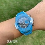 1:1 Super Clone Uhr Hublot Big Bang Unico 441.EX.5120.RX Skelett-Zifferblatt Keramikgehäuse 42 mm