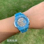 1:1 Super Clone Uhr Hublot Big Bang Unico 441.EX.5120.RX Skelett-Zifferblatt Keramikgehäuse 42 mm