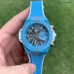 1:1 Super Clone Uhr Hublot Big Bang Unico 441.EX.5120.RX Skelett-Zifferblatt Keramikgehäuse 42 mm