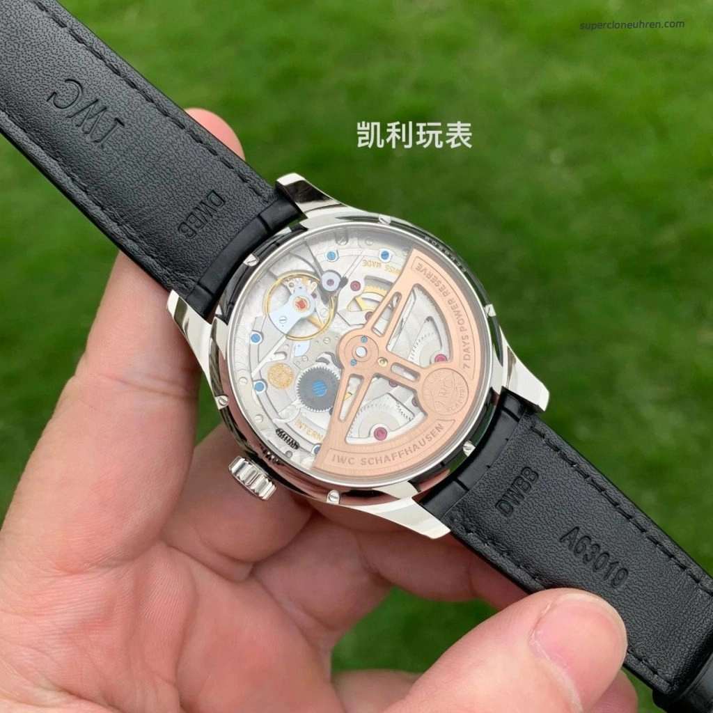 Premium Replica Uhr IWC Portugieser IW503401 blaues Zifferblatt 44,2 mm