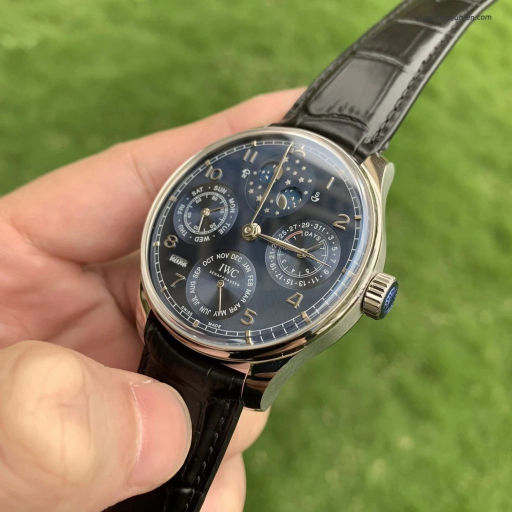 Premium Replica Uhr IWC Portugieser IW503401 blaues Zifferblatt 44,2 mm