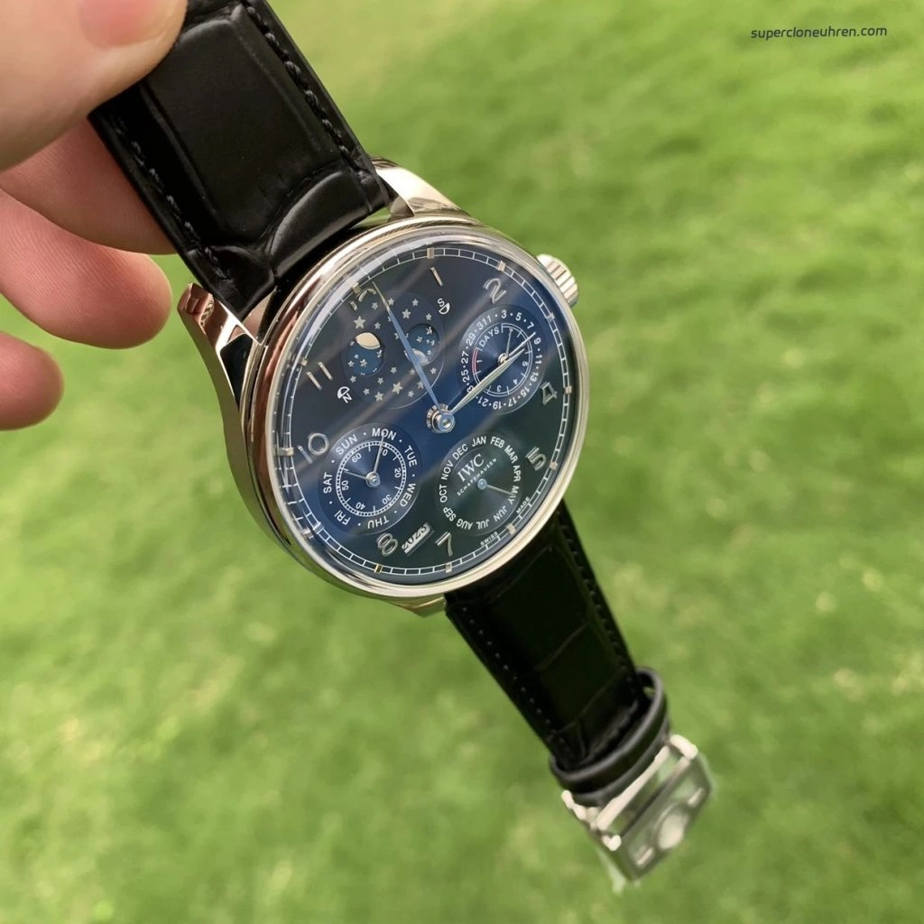 Premium Replica Uhr IWC Portugieser IW503401 blaues Zifferblatt 44,2 mm