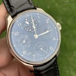 Premium Replica Uhr IWC Portugieser IW503401 blaues Zifferblatt 44,2 mm