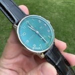 Premium Replica Uhr IWC Portugieser IW371615 grünes Zifferblatt 41mm