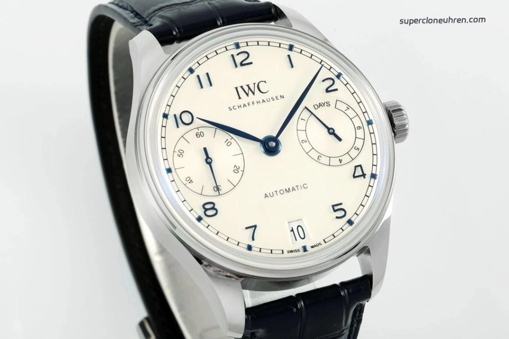 Premium Replica Uhr IWC Portugieser IW501702 mit blauen Zeigern 44mm