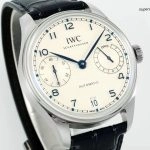 Premium Replica Uhr IWC Portugieser IW501702 mit blauen Zeigern 44mm