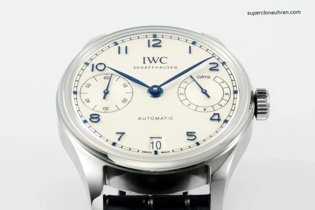 Premium Replica Uhr IWC Portugieser IW501702 mit blauen Zeigern 44mm