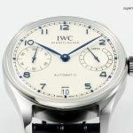 Premium Replica Uhr IWC Portugieser IW501702 mit blauen Zeigern 44mm