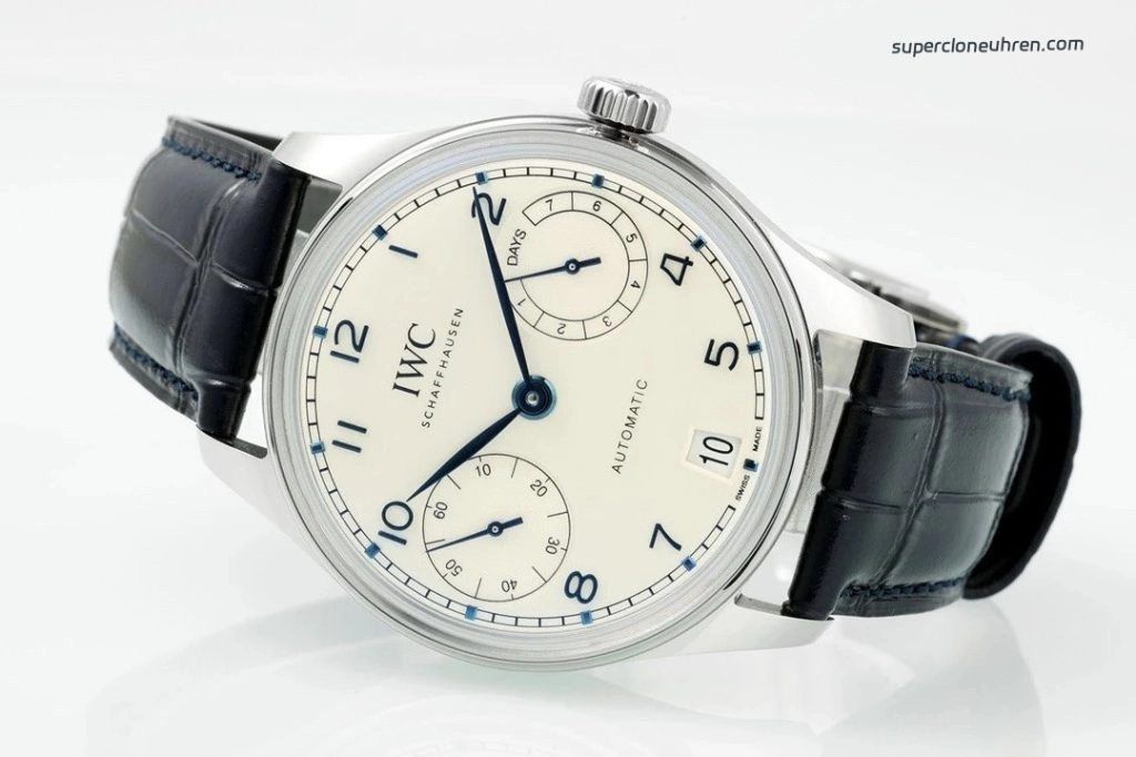 Premium Replica Uhr IWC Portugieser IW501702 mit blauen Zeigern 44mm