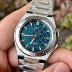 Premium Replica Uhr IWC Ingenieur IW328903 mit grünem Zifferblatt 40 mm