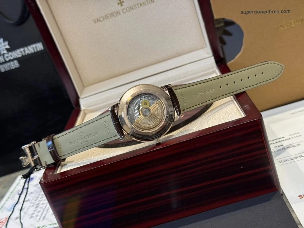 Premium Replica Uhr Vacheron Constantin Patrimony 85180-000r-9248 mit roségoldfarbenem Zifferblatt 40mm