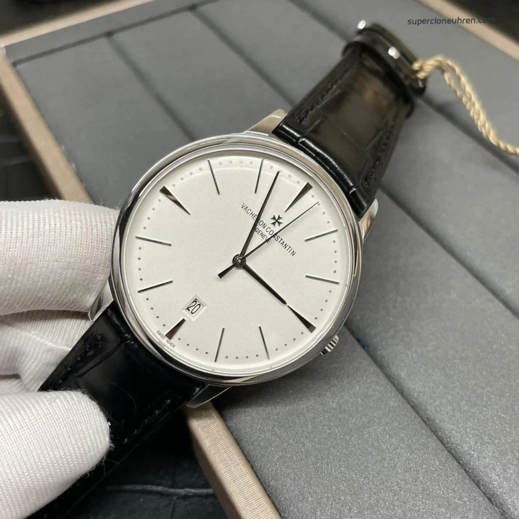 1:1 Super Clone Uhr Vacheron Constantin Patrimony 85180/000G-9230 ultraflaches Dresswatch-Design 40mm