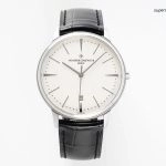 1:1 Super Clone Uhr Vacheron Constantin Patrimony 85180/000G-9230 ultraflaches Dresswatch-Design 40mm