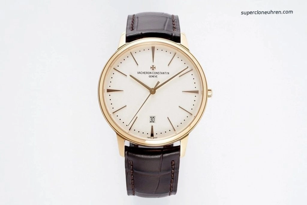 1:1 Super Clone Uhr Vacheron Constantin Patrimony 85180/000G-9230 ultraflaches Dresswatch-Design 40mm