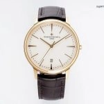 1:1 Super Clone Uhr Vacheron Constantin Patrimony 85180/000G-9230 ultraflaches Dresswatch-Design 40mm