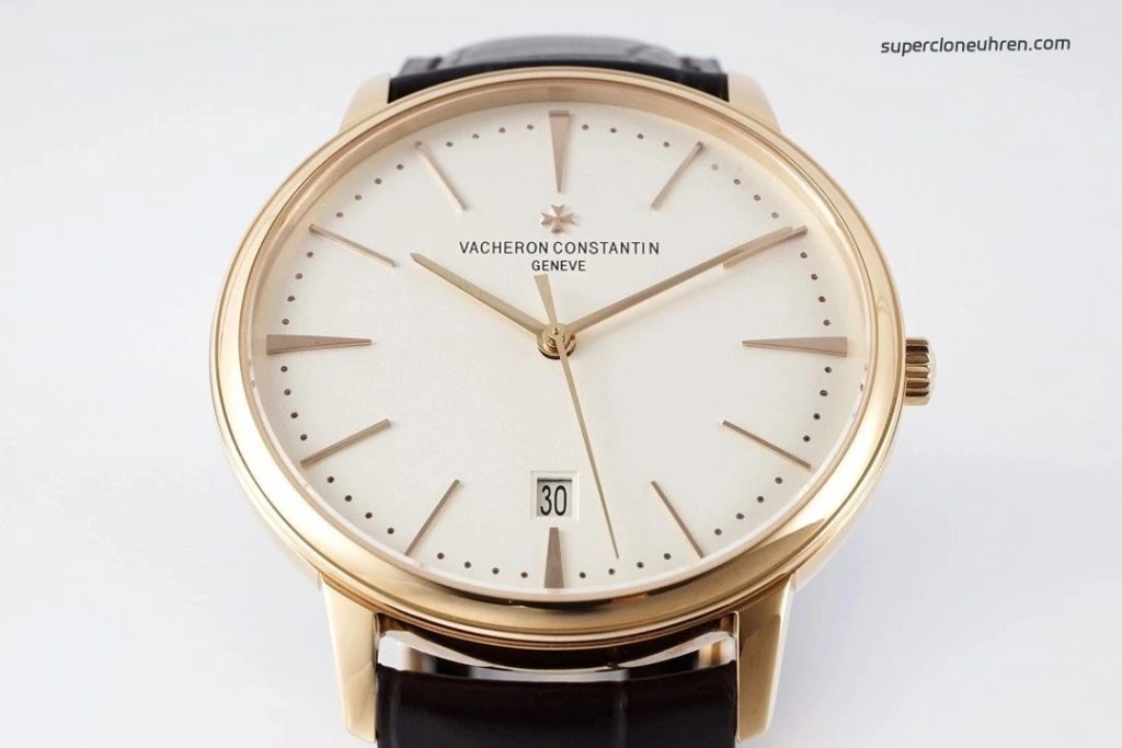 1:1 Super Clone Uhr Vacheron Constantin Patrimony 85180/000G-9230 ultraflaches Dresswatch-Design 40mm