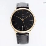 1:1 Super Clone Uhr Vacheron Constantin Patrimony 85180/000G-9230 ultraflaches Dresswatch-Design 40mm
