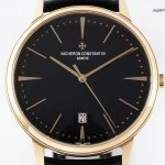 1:1 Super Clone Uhr Vacheron Constantin Patrimony 85180/000G-9230 ultraflaches Dresswatch-Design 40mm