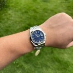 1:1 Super Clone Uhr Vacheron Constantin Overseas 4500V/110A-B128 blaues Zifferblatt Edelstahl 41 mm
