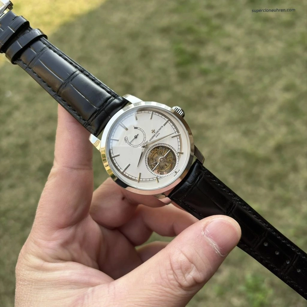 Premium Replica Uhr Vacheron Constantin Traditionnelle 89000/000P-9843 mit Tourbillon 42 mm