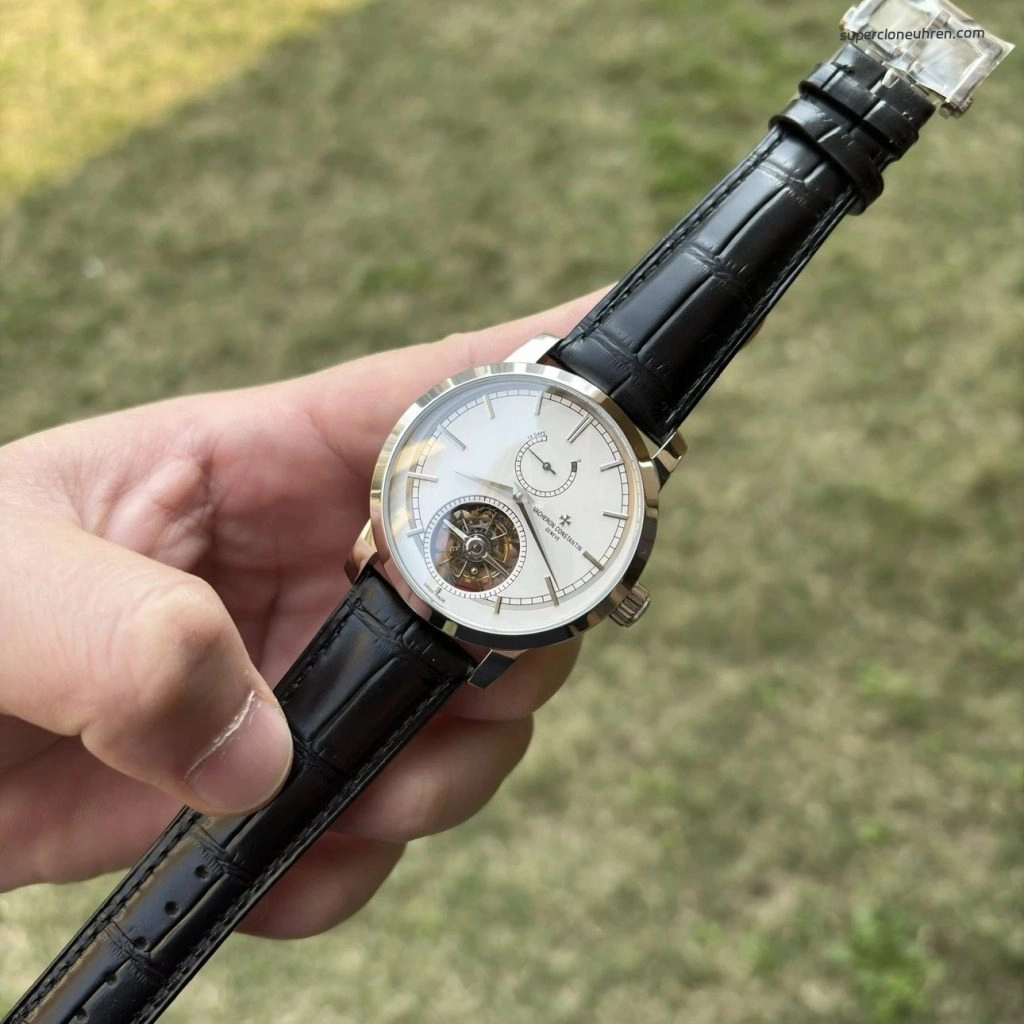 Premium Replica Uhr Vacheron Constantin Traditionnelle 89000/000P-9843 mit Tourbillon 42 mm