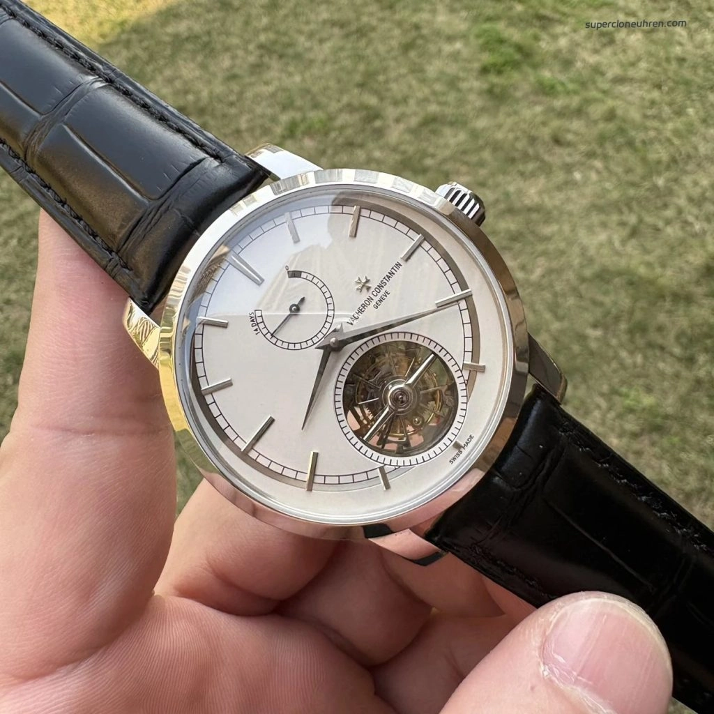 Premium Replica Uhr Vacheron Constantin Traditionnelle 89000/000P-9843 mit Tourbillon 42 mm