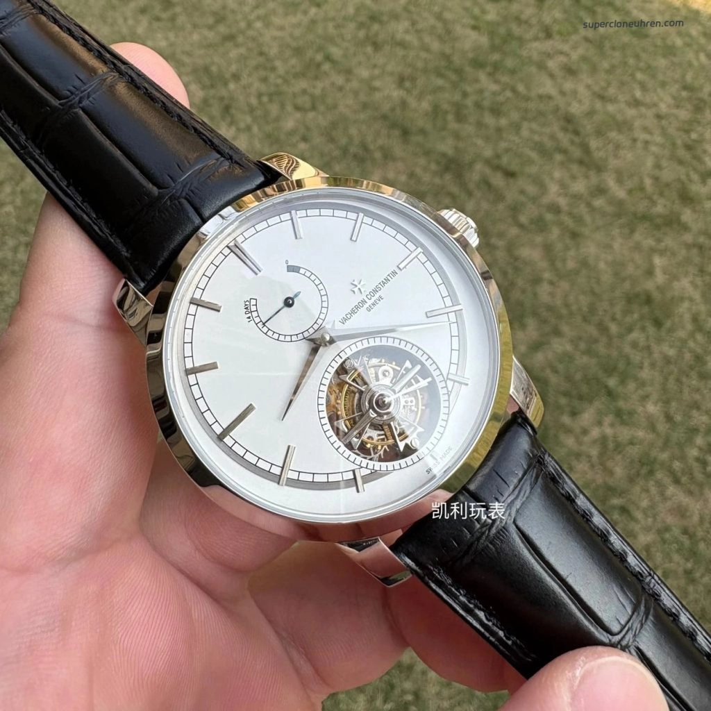 Premium Replica Uhr Vacheron Constantin Traditionnelle 89000/000P-9843 mit Tourbillon 42 mm