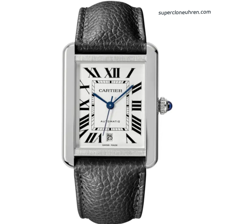<span class="scu-card-title">Super Clone Cartier Tank Solo WSTA0029 silbernes Gehäuse mit schwarzem Lederband 27×34 mm</span><div class="wpkj-loop-price"><span class="wpkj-loop-currency">€</span><span class="wpkj-loop-amount">492</span></div>