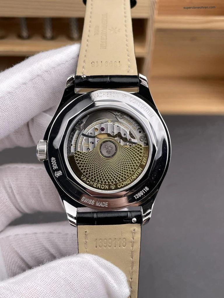 Premium Replica Uhr Vacheron Constantin Fiftysix 4000E/000A-B439 mit silbernem Zifferblatt 40mm