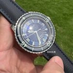 Premium Replica Uhr Blancpain Fifty Fathoms 5015D-1140-52B blaues Zifferblatt Edelstahl 45mm