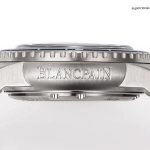 Premium Replica Uhr Blancpain Fifty Fathoms 5025-12B40-O52B mit blauem Zifferblatt 45mm