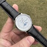 Premium Replica Uhr Blancpain Villeret 6654-1127-55B mit Mondphase 40mm