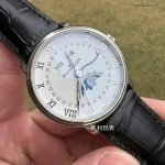 Premium Replica Uhr Blancpain Villeret 6654-1127-55B mit Mondphase 40mm
