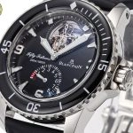 Super Clone Blancpain Fifty Fathoms 5025-1530-52A mit schwarzem Zifferblatt 45mm