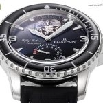 Super Clone Blancpain Fifty Fathoms 5025-1530-52A mit schwarzem Zifferblatt 45mm