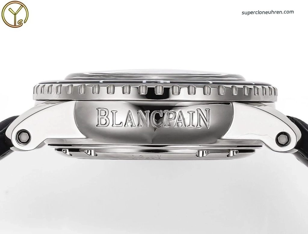 Super Clone Blancpain Fifty Fathoms 5025-1530-52A mit schwarzem Zifferblatt 45mm