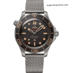 Super Clone Omega Seamaster 210.90.42.20.01.001 Titangehäuse mit Titanband 42 mm