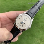 Premium Replica Uhr Patek Philippe Komplizierte Uhren 5396G-011 silbernes Gehaeuse 38,5 mm