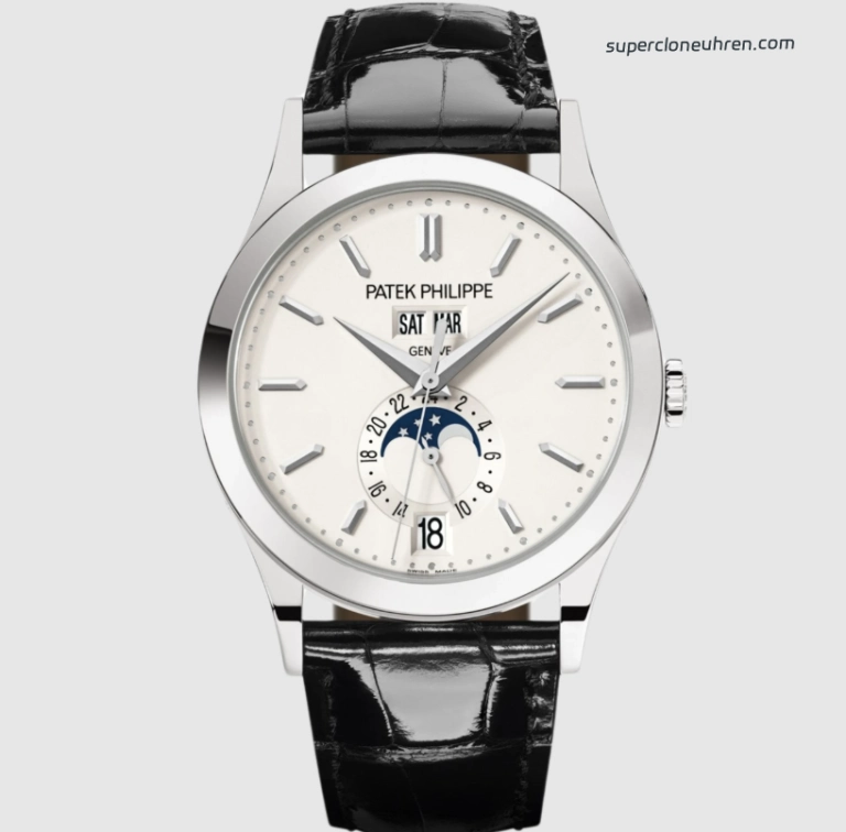 Premium Replica Uhr Patek Philippe Komplizierte Uhren 5396G-011 silbernes Gehaeuse 38,5 mm