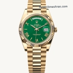 Premium Replica Uhr Rolex Day-Date m228238-0061 grünes Zifferblatt 40mm