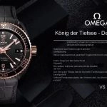 Premium Replica Uhr Omega Seamaster Planet Ocean 215.63.46.22.01.001 schwarze Keramik 45,5 mm