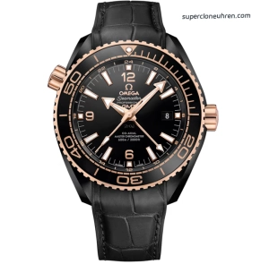 Premium Replica Uhr Omega Seamaster Planet Ocean 215.63.46.22.01.001 schwarze Keramik 45,5 mm