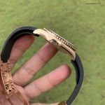Premium Replica Uhr Rolex Yacht-Master 116695SATS Candy-Lünette Roségold 40mm
