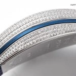 Premium Replica Uhr Franck Muller Vanguard Yachting V45 mit Diamantbesatz 45 mm