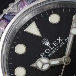 Premium Replica Uhr Rolex Yacht-Master M226679TBR mit Rainbow-Lünette und Diamantbesatz 42mm