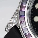 Premium Replica Uhr Rolex Yacht-Master M226679TBR mit Rainbow-Lünette und Diamantbesatz 42mm
