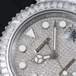 Premium Replica Uhr Rolex Yacht-Master M226679TBR-0001 mit Diamantbesatz und Oysterflex 42mm
