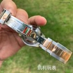 1:1 Super Clone Uhr Rolex Yacht-Master 126621 Bicolor mit schwarzem Zifferblatt 40 mm