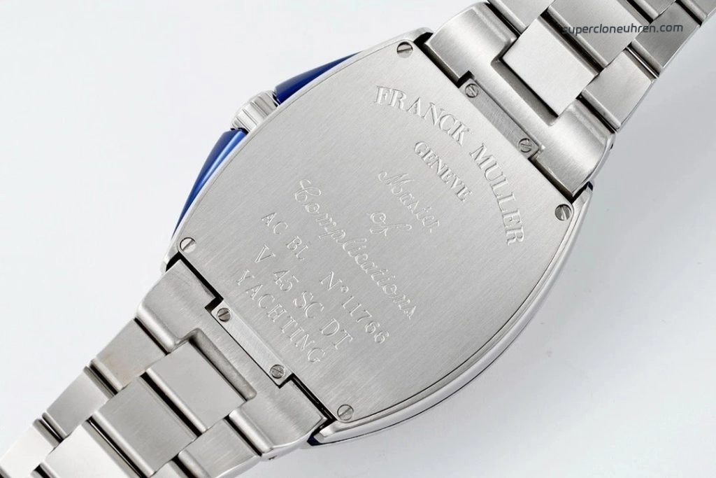 Super Clone Franck Muller Vanguard Yachting V45 mit Edelstahlband 44 mm